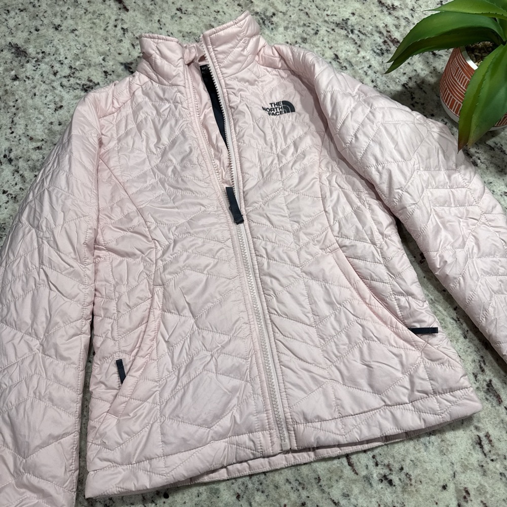 The North Face Kids Pink Puffer Jacket